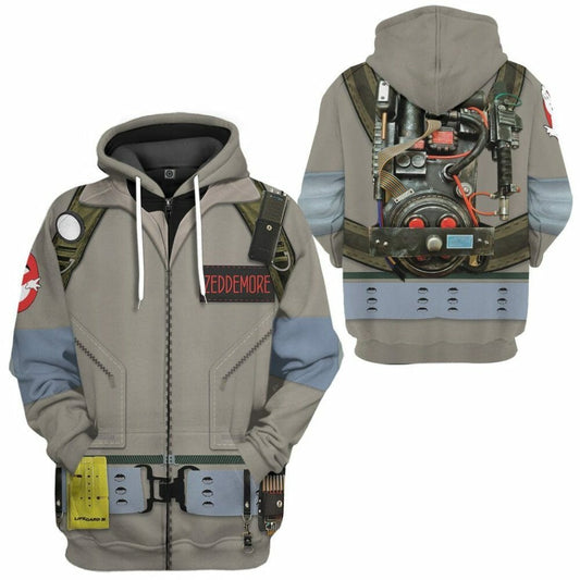 Ghostbusters 1984 Zeddemore Cosplay Custom Tshirt Hoodie Apparel