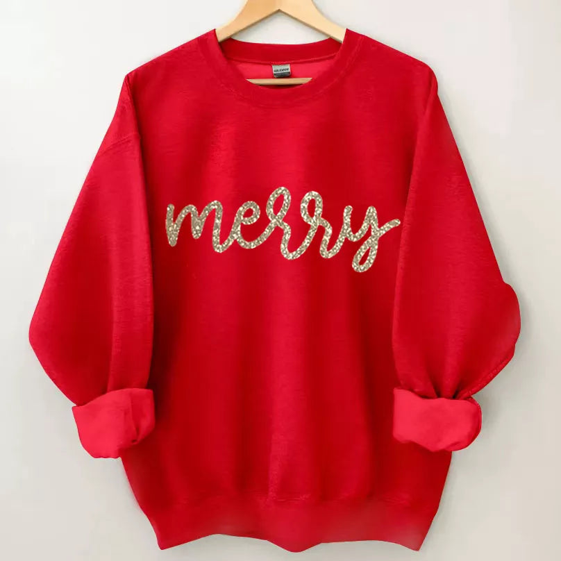 Christmas glitter Sweatshirt, Christmas Sweatshirt, Christmas Shirt, Christmas Sweatshirt Cute, Christmas Winter Sweatshirt