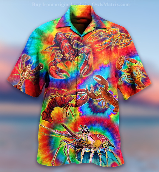Shrimp Red Love Rainbow - Hawaiian Shirt, Hawaiian Shirt Gift, Christmas Gift