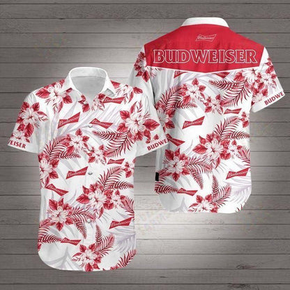 Budweiser Hawaiian Shirt, Hawaiian Shirt Gift, Christmas Gift