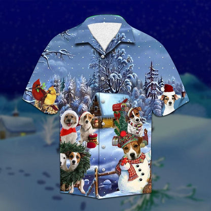 Find Jack Russell Christmas Hawaiian Shirt_ Hawaiian Shirt Gift, Christmas Gift