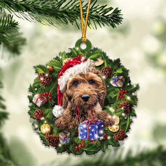 Cockapoo And Christmas Gift For Her Gift For Him Gift For Cockapoo Lover Ornament, Christmas Gift,Christmas Decoration