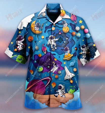 Look To The Stars Astrology Short Hawaiian Shirt Vacation Aloha Shirt Best Hawaiian Shirts Funny Hawaiian Shirts, Hawaiian Shirt Gift, Christmas Gift