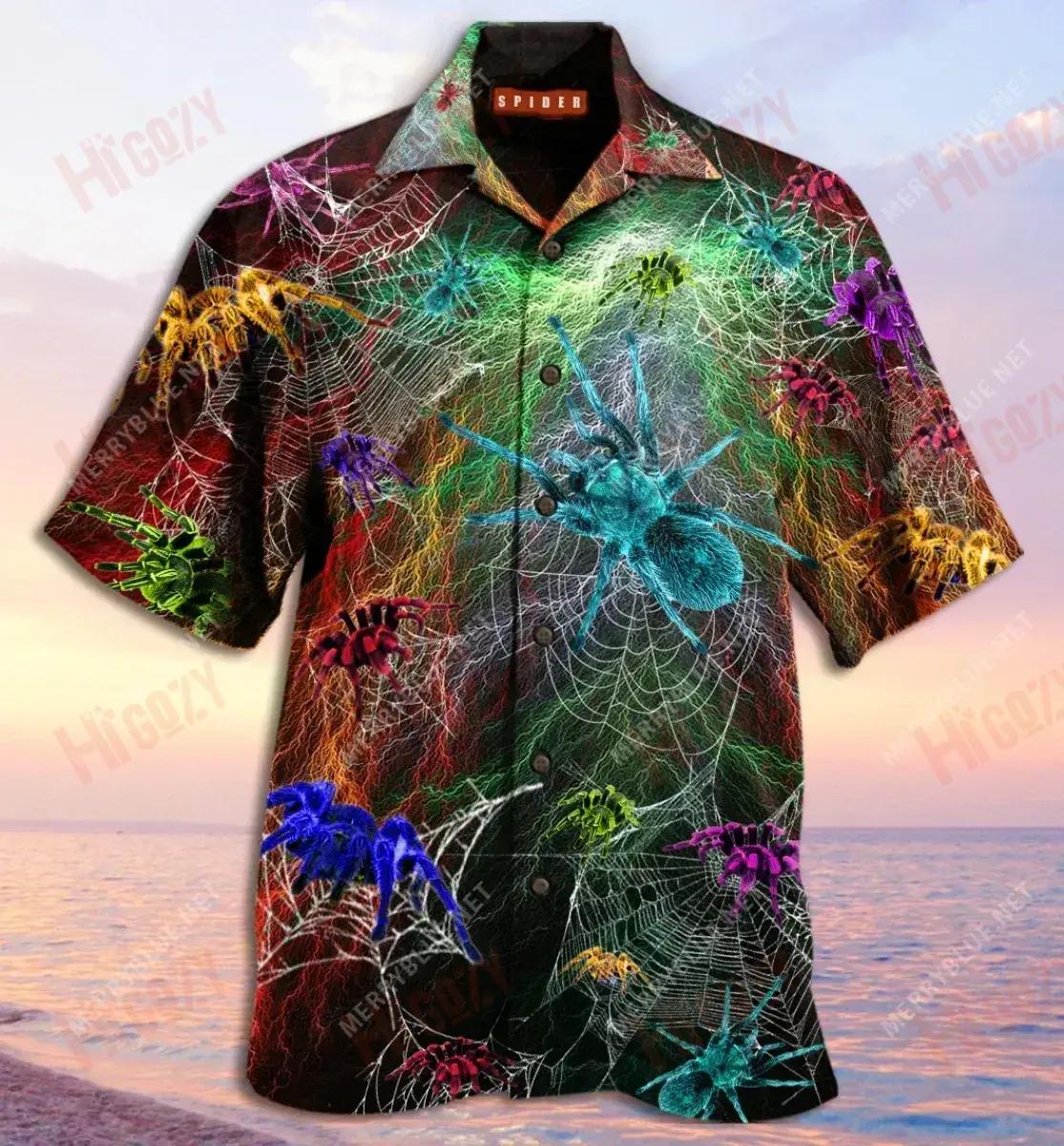 Scary Hair Dont Care Unisex Short Sleeve Shirt Vacation Hawaiian T Shirts Best Hawaiian Shirts Hawaiian Shirts For Women, Hawaiian Shirt Gift, Christmas Gift