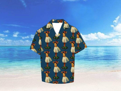 Check Out This Awesome Dancing Hawaiian Woman Tropical Hawaiian Aloha Shirts, Hawaiian Shirt Gift, Christmas Gift