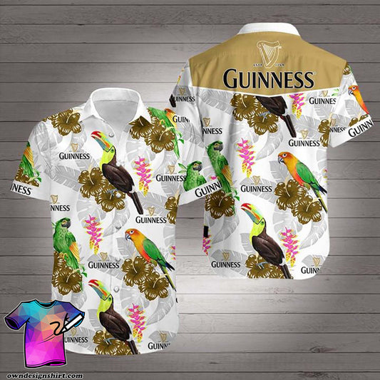 Guinness Hawaiian Shirt, Hawaiian Shirt Gift, Christmas Gift