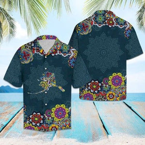 Alaska Mandala Hawaiian Shirt Summer, Christmas Gift