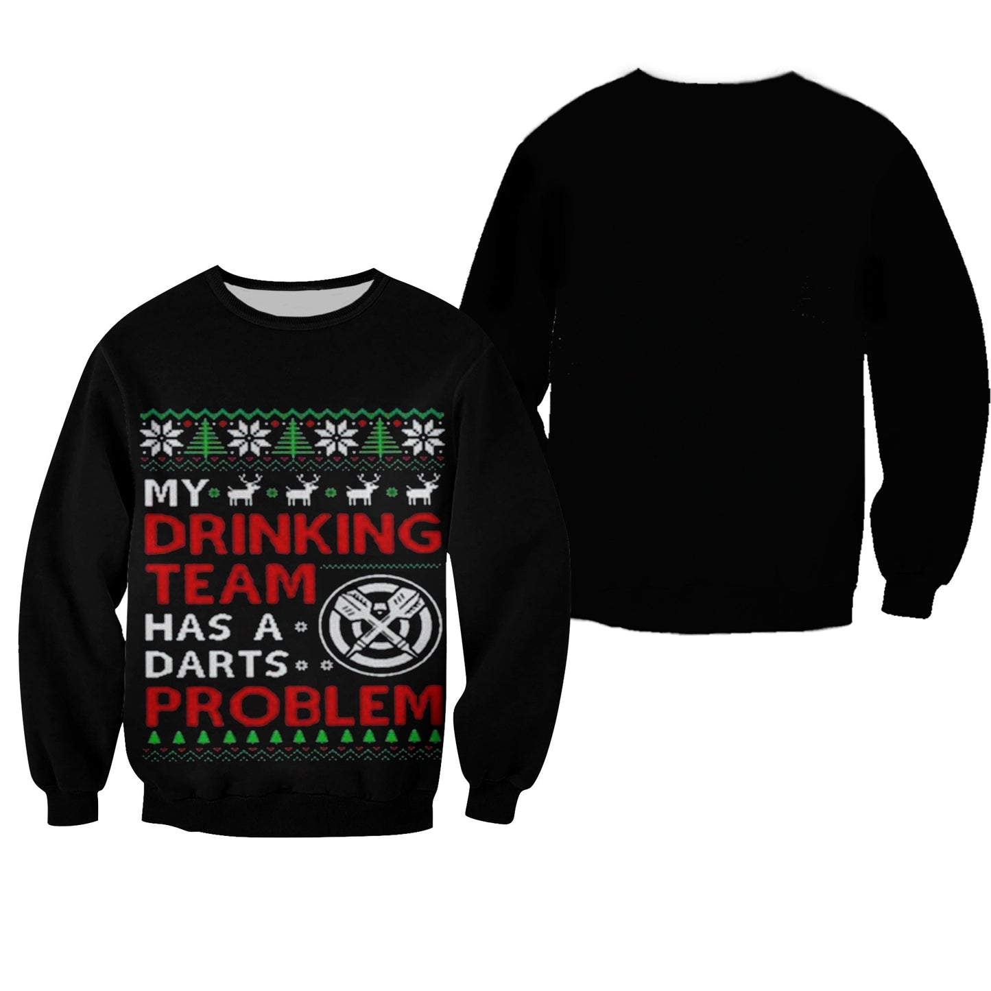 Darts Christmas - Darts Problem Sweater, Christmas Ugly Sweater, Christmas Gift, Gift Christmas 2024