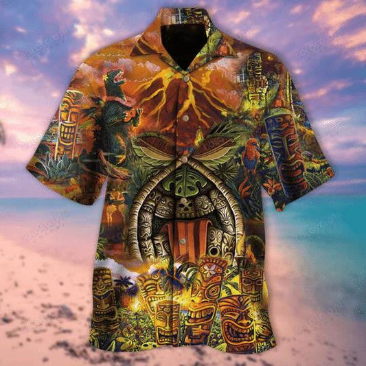 Wakala Aloha Tiki Funny Hawaiian Shirt, Hwaiian For Gift