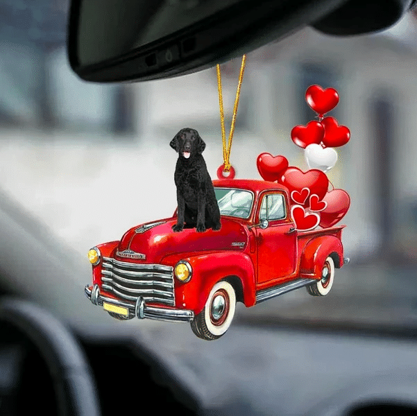 Curly Coated Retriever Christmas Ornament, Christmas Gift, Christmas Decoration