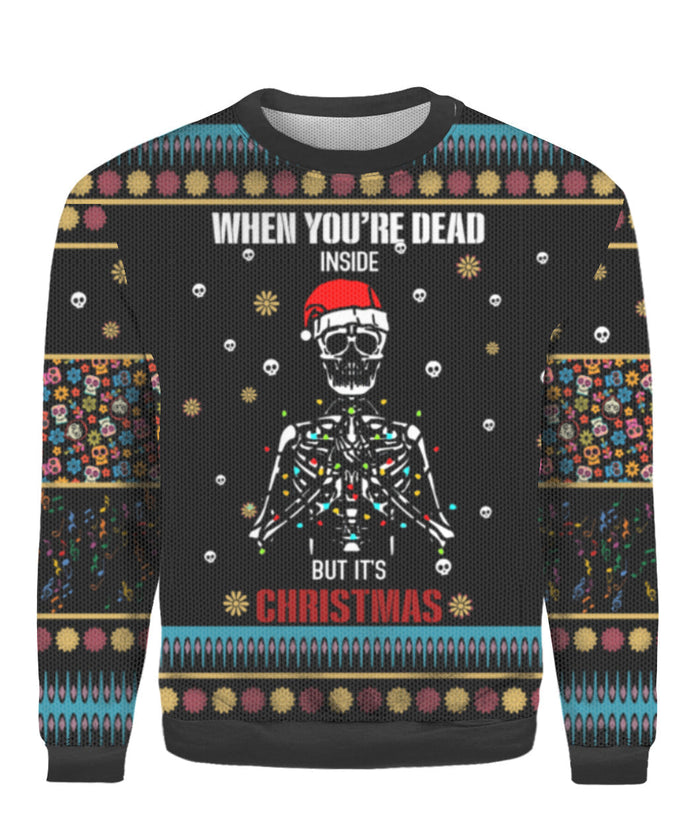 Skulls Christmas Ugly Christmas Sweater, Christmas Ugly Sweater,Christmas Gift,Gift Christmas 2022