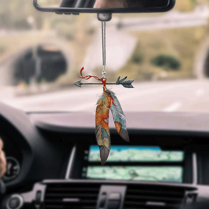 Native American Car Hanging Ornament, Gift For New Car, Christmas Decoration