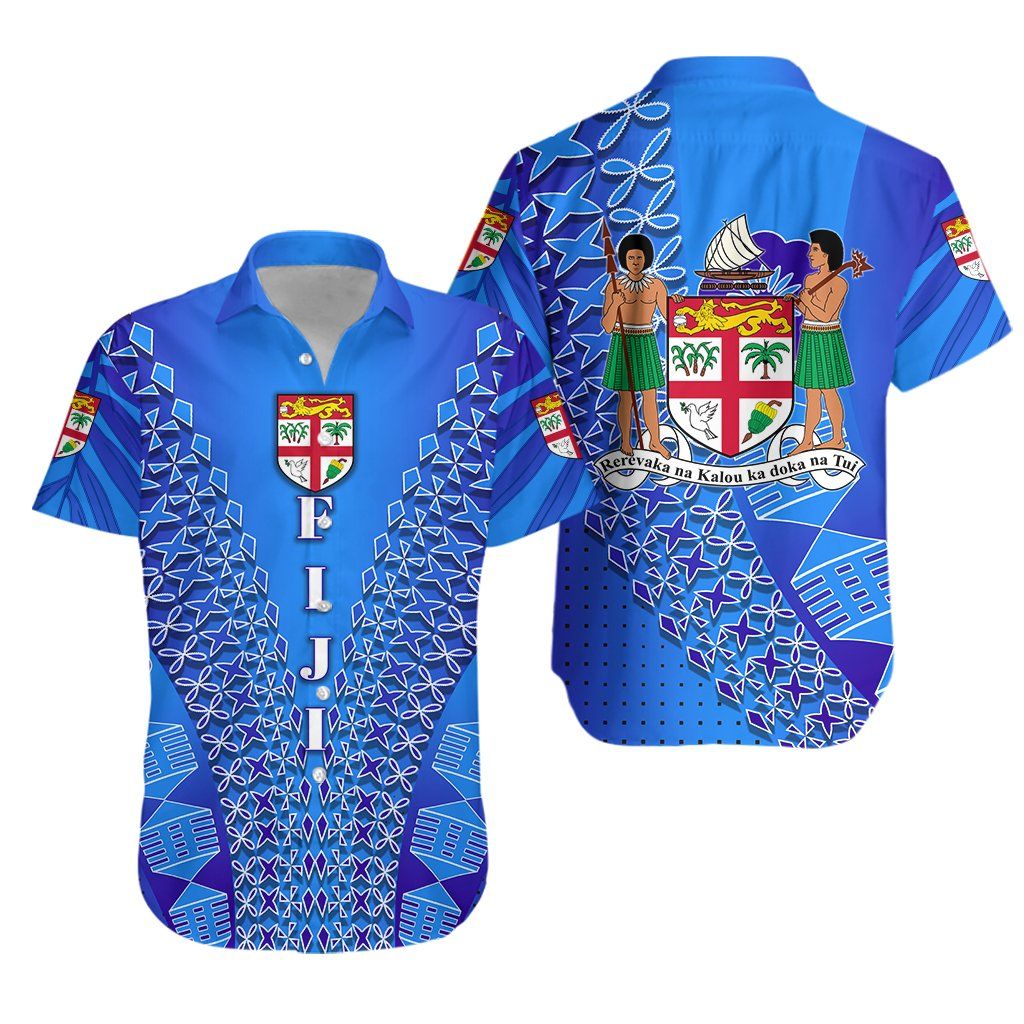 Fiji Drua Hawaiian Shirt Tapa , Hawaiian Shirt Gift, Christmas Gift