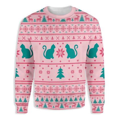 Cats Love Christmas Ugly Christmas Sweater, Christmas Ugly Sweater,Christmas Gift,Gift Christmas 2022