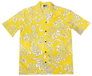 Yellow Fellow Hawaiian Aloha Shirt Hawaiian Shorts Beach Short Sleeve, Hawaiian Shirt Gift, Christmas Gift