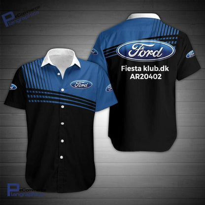 Ford Aloha Shirt Hawaiian Aloha Shirt Hawaiian Shorts Beach Short Shirt, Hawaiian Shirt Gift, Christmas Gift