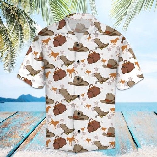 Amazing Cowboy Hawaiian Shirt Summer, Hawaiian Shirt Gift, Christmas Gift
