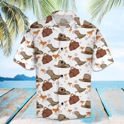 Amazing Cowboy Hawaiian Shirt Summer, Hawaiian Shirt Gift, Christmas Gift