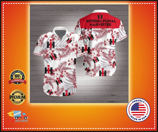 International Harvester Hawaiian Shirt, Hawaiian Shirt Gift, Christmas Gift