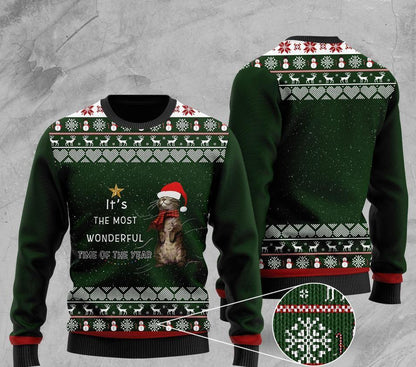 Its The Most Wonderful Time Of The Year Otter Ugly Christmas Sweater,Christmas Ugly Sweater,Christmas Gift,Gift Christmas 2022