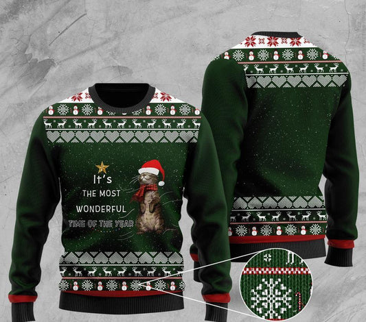 Its The Most Wonderful Time Of The Year Otter Ugly Christmas Sweater,Christmas Ugly Sweater,Christmas Gift,Gift Christmas 2022
