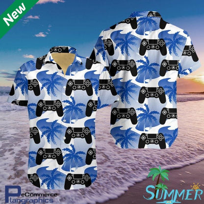 Ps Controller Aloha Shirt Hawaiian Aloha Shirt Hawaiian Shorts Beach Short Shirt, Hawaiian Shirt Gift, Christmas Gift