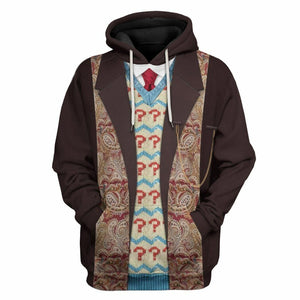 3D 7th Doctor Who Tshirt Hoodie Apparel