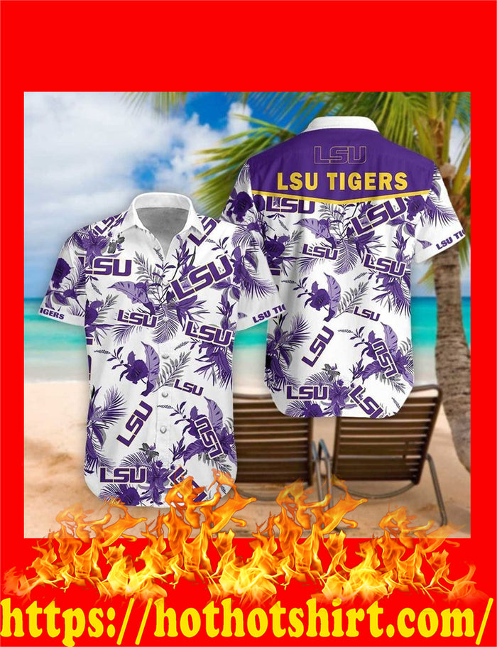 Lsu Tigers Hawaiian Shirt, Hawaiian Shirt Gift, Christmas Gift