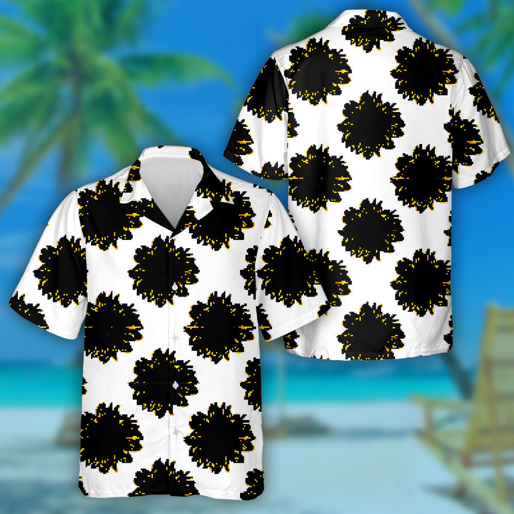 Wild Meadow Sunflower Isolated On White Background Hawaiian Shirt, Hawaiian Shirt Gift, Christmas Gift