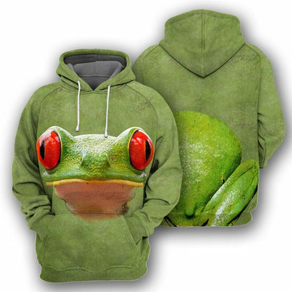 Frog - 3D All Over Printed Shirt Tshirt Hoodie Apparel