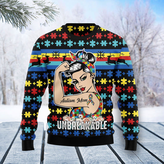 Autism Mom Ugly Christmas Sweater, Christmas Ugly Sweater,Christmas Gift,Gift Christmas 2022