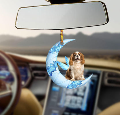 Cavalier Angel From The Moon Ornament, Happy Christmas Ornament, Christmas Gift, Christmas Decoration