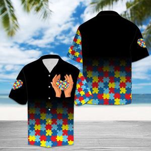 Amazing Autism Hawaiian Shirt, Hawaiian Shirt Gift, Christmas Gift