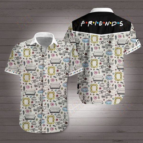 F.R.I.E.N.D.S Hawaiian Shirt, Hawaiian Shirt Gift, Christmas Gift