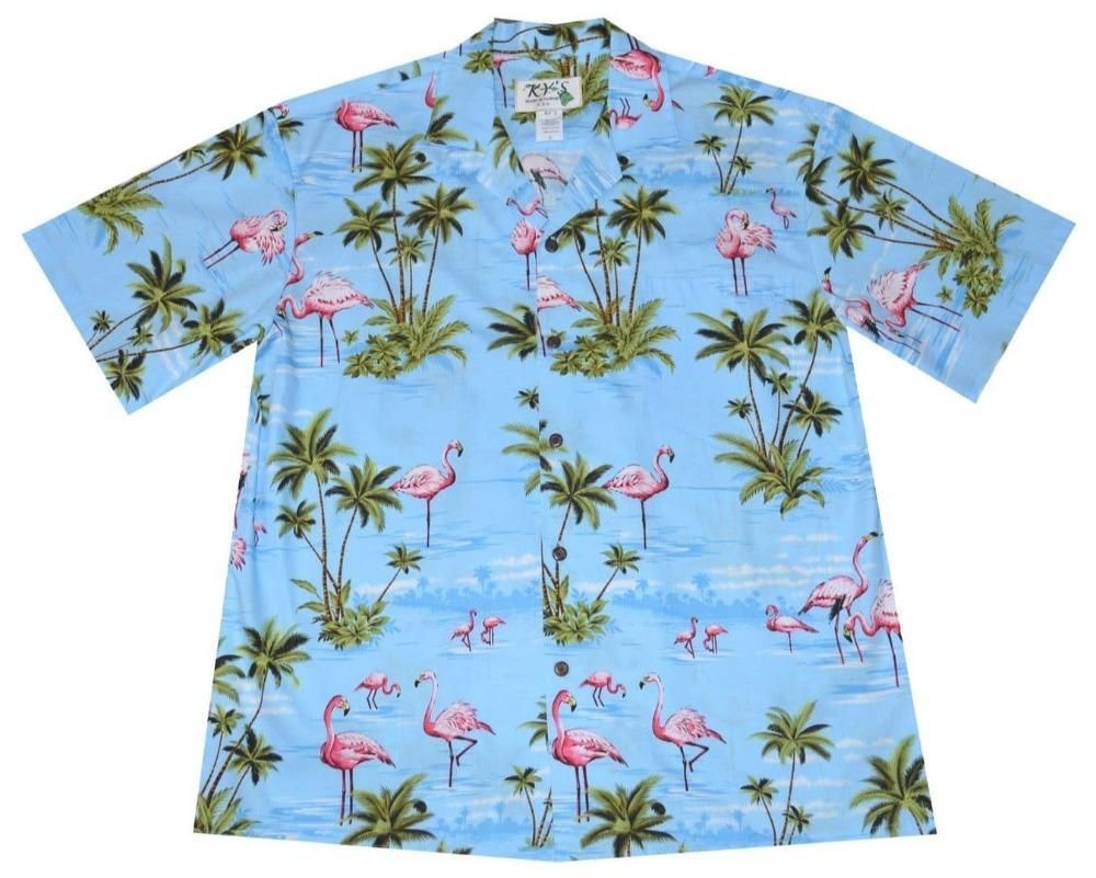 Flamingo Fever Hawaiian Aloha Shirt Hawaiian Shorts Beach Short Sleeve, Hawaiian Shirt Gift, Christmas Gift