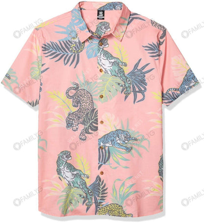 Men's Daily Button Up Hawaiian Shirt, Hawaiian Shirt Gift, Christmas Gift