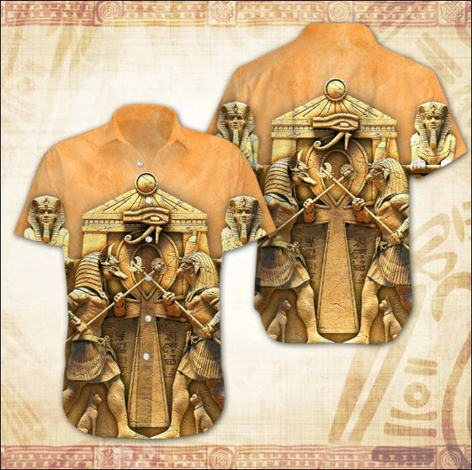 Ancient Egyptian Hawaiian Shirt – Dnstyles, Hawaiian Shirt Gift, Christmas Gift