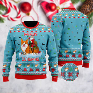 Funny Dog Merry Corgmas Christmas Ugly Christmas Sweater, Christmas Gift, Gift Christmas 2024