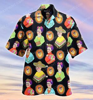 Wonderful Pattern Of Mexican People With Traditional Clothes Hawaiian Shirt, Hawaiian Shirt Gift, Christmas Gift