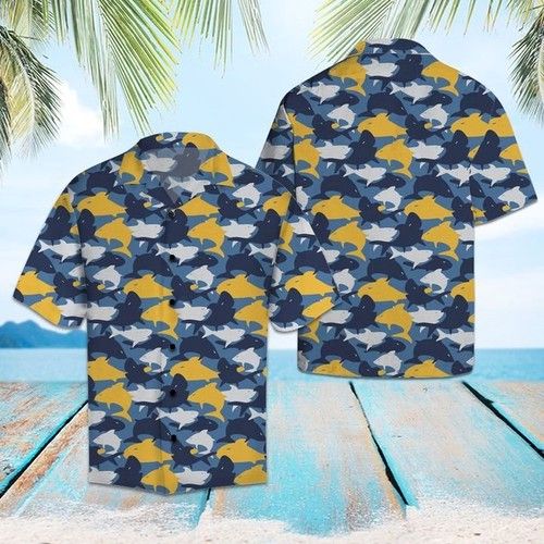 Amazing Shark Hawaiian Shirt Summer, Hawaiian Shirt Gift, Christmas Gift