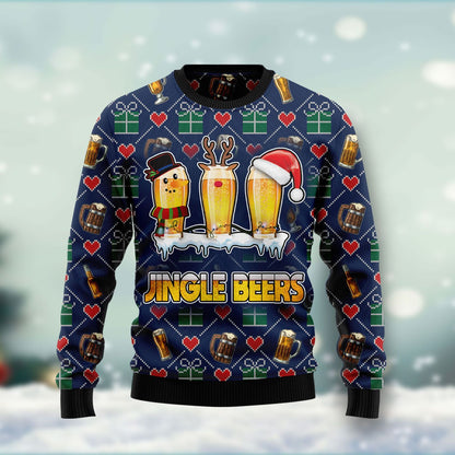 Christmas Beer Reindeer Ugly Christmas Sweater, Christmas Ugly Sweater,Christmas Gift,Gift Christmas 2022