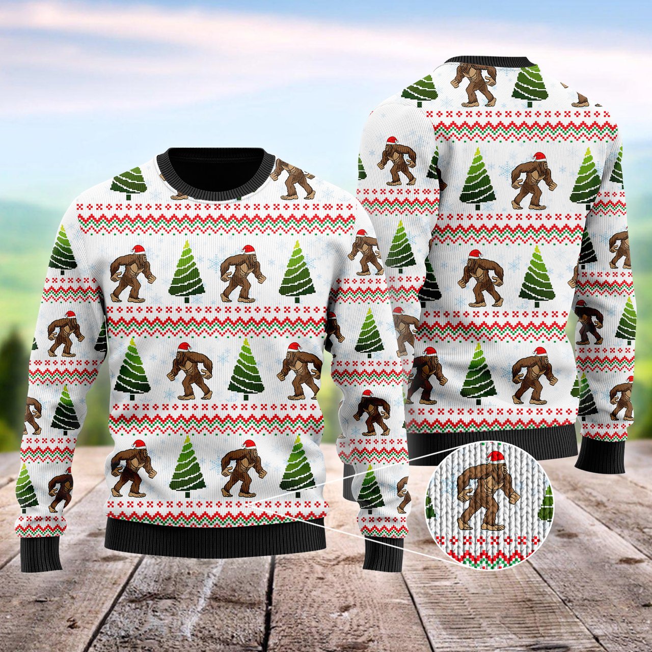 Amazing Bigfoot Ugly Christmas Sweater, Christmas Ugly Sweater,Christmas Gift,Gift Christmas 2022