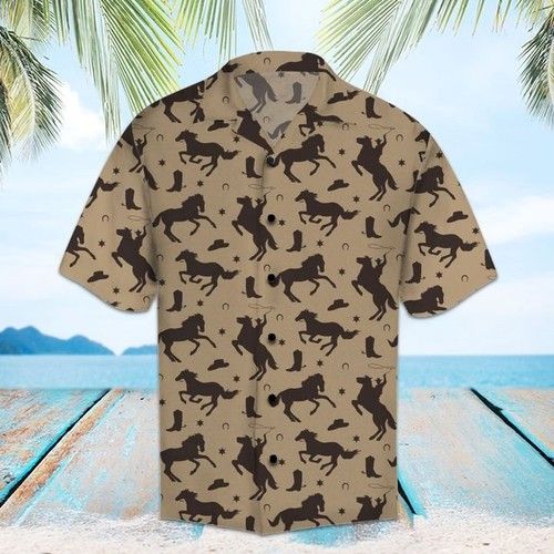 Amazing Cowboy Hawaiian Shirt Summer, Christmas Gift