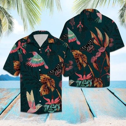 Floral Hawaiian Shirt Summer, Hawaiian Shirt Gift, Christmas Gift
