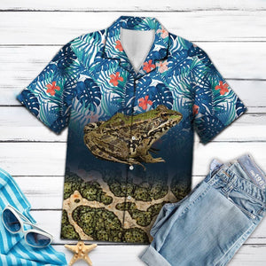 3D Frog Hawaiian Shirt, Hawaiian Shirt Gift, Christmas Gift