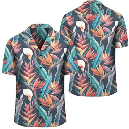 Hawaii Shirt Hawaii Seamless Tropical Flower Hawaiian Summer Hawaiian Shi, Hawaiian Shirt Gift, Christmas Gift