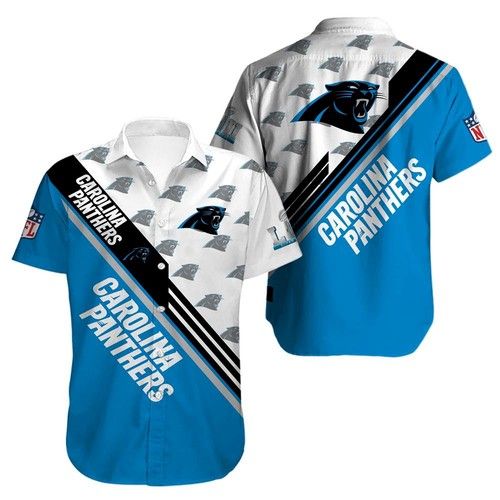 Carolina Panthers Hawaiian Shirt, Hawaiian Shirt Gift, Christmas Gift