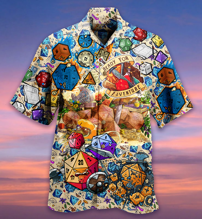 D20 Ready - Hawaiian Shirt, Hawaiian Shirt Gift, Christmas Gift