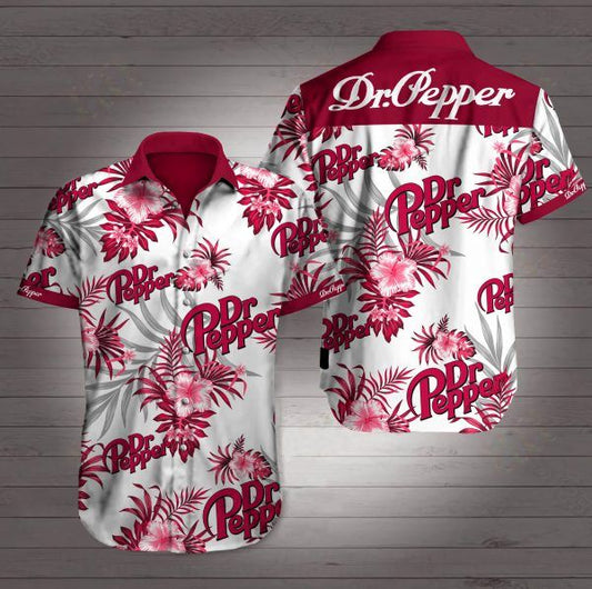 Dr Pepper Hawaiian Shirt, Hawaiian Shirt Gift, Christmas Gift