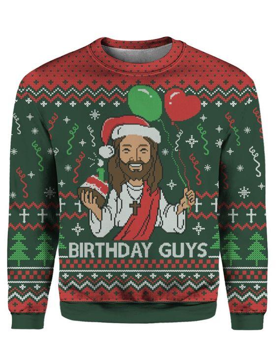 Birthday Guys Ugly Christmas Sweater, Christmas Ugly Sweater,Christmas Gift,Gift Christmas 2022